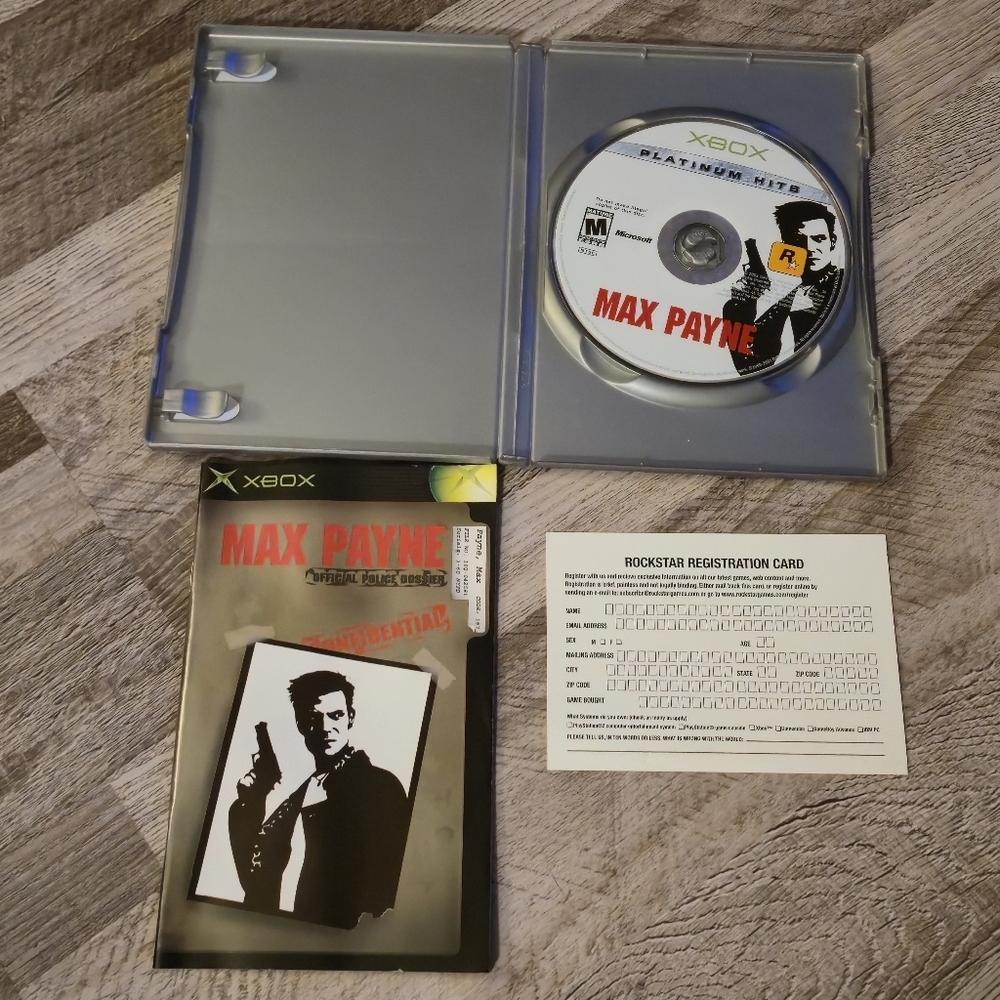 Max Payne Platinum Hits & Dead Space Xbox 360 Game Bundle CIB Tested Manuals - Picture 7 of 11